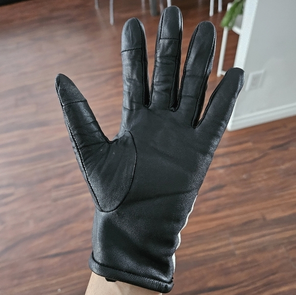 Women's leather gloves size S-M - Picture 3 of 6